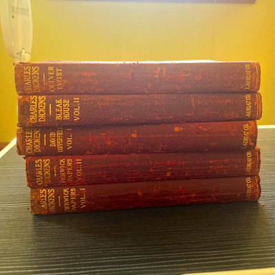 Charles Dickens Book Collection   4 Titles / 5 Volumes