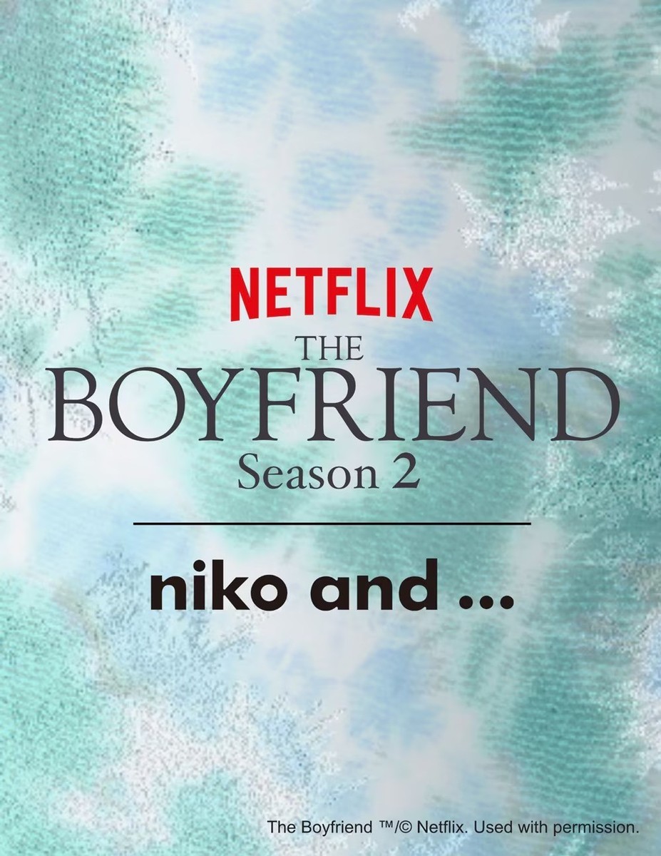 Netflix The Boyfriend Season 2 Collaboration Flower Pullover