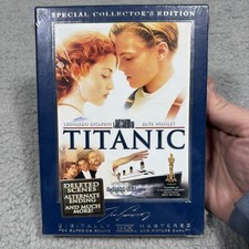 Titanic Special Collectors Edition 3 Disc DVD Leonardo DiCaprio Kate Winslet NEW