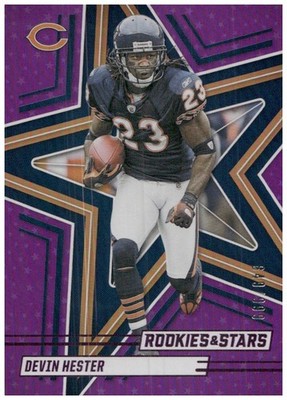 2025 Rookies & Stars Purple Foil Devin Hester #66 Bears /999 | eBay