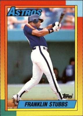 1990 Topps Traded #120T Franklin Stubbs UER/('84 says '99 and has/the sa - BB