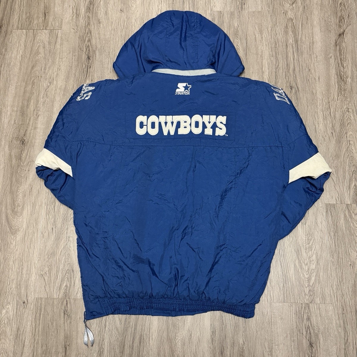 VTG 90s Dallas Cowboys NFL Pro Line Authentic STARTER Jacket Heavy