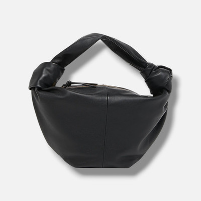 Bottega Veneta Women's Black Double Knot Mini Top Handle Bag