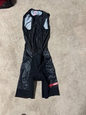 Castelli Women s Sleeveless Triathlon / Cycling Skinsuit Black Zip Front