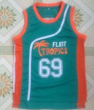 Green Flint Tropics Semi Pro 69# Downtown Basketball Jerseys All Stitched