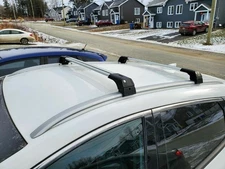 Silver Roof Rack Cross Bars For Chevrolet Bolt EV 2017-2022