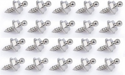 TENAX  Set 20/30/50/100 Stk. Schrauben Ø 3,4 mm 9 mm Edelstahl vernickelt