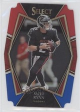 2021 Panini Select Premier Level Red & Blue Prizm Die-Cut Matt Ryan #104 1d40