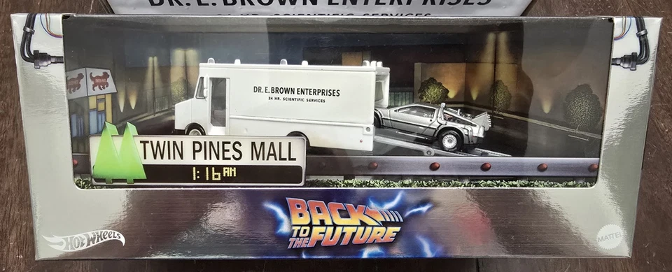Hot Wheels 2025 SDCC Back To The Future 2022 id Time Machine Hover Mode Lot (9x) - Image 2 of 4