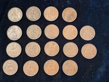 Rare 18 x 1950 KING GEORGE VI GENUINE ROYAL MINT One Penny Uk All Great Conditio