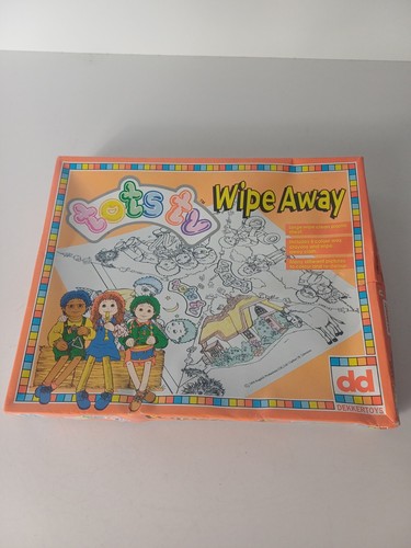 Tots Tv Wipeaway Colouring Sheet DEKKERTOYS Vintage Ragdoll Productions Rare - Picture 8 of 21