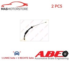 BREMSSCHLAUCH BREMSLEITUNG PAAR HINTEN ABE C87195ABE 2PCS I FÜR RENAULT KANGOO