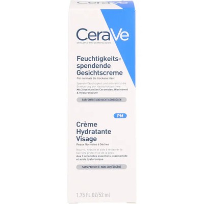 CERAVE feuchtigkeitsspendende Nachtcreme 52 ml PZN 14017671