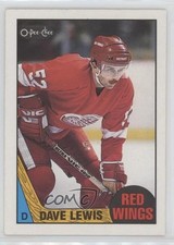1987-88 O-Pee-Chee Dave Lewis #37 19er