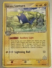 Pokémon TCG Team Aqua's Lanturn 28/95 Team Magma vs Team Aqua HP