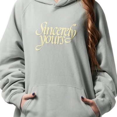 Handmade Inspired Sincerely yours Salish Matter Hoodie Gray Color