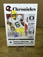 2020 Panini Chronicles Draft Picks Signatures #11 Juwan Johnson