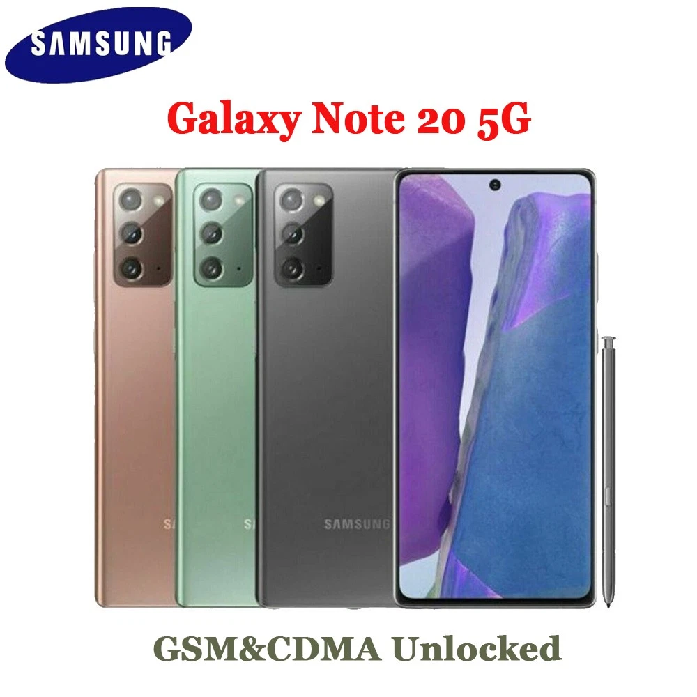 Preços baixos em Samsung Galaxy Note20 5G | eBay