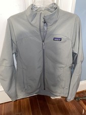 LNC -Patagonia Women  s Gray Windbreaker Jacket Size S
