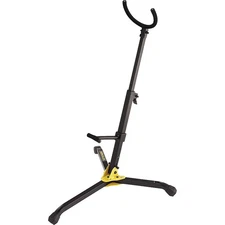 Hercules Stands DS536B Adjustable Baritone Sax Stand with Alto/Tenor Peg