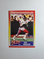 1990 Score Rod Woodson All-Pro #577 Steelers Football Trading Card 