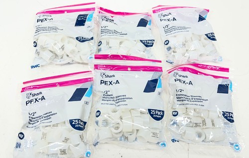 (150 TOTAL) SharkBite 1/2 in. PEX A Expansion Sleeve