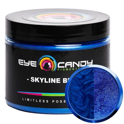 Eye Candy Premium Mica Powder Pigment  Skyline Blue  (50g) Multipurpose DIY A...