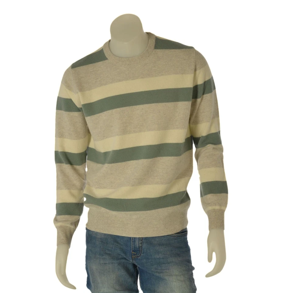 MAGLIONE UOMO SPORTING MARE GIROCOLLO FANTASIA RIGHE LANA ART. 3200/80 - Immagine 2 di 4