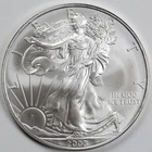 2008 American Silver Eagle #2 (BU) in a Capsule - PRISTINE - ORIGINAL OWNER!