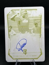 2026 Bowman Jean Carlos Sio Yellow PRINTING PLATE Auto 1/1 San Francisco Giants