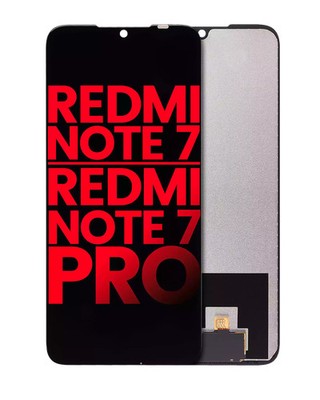 LCD-Display ohne Rahmen für Xiaomi Redmi Note 7 / 7 Pro (Aftermarket Plus) (Schw