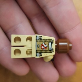 READ Lego Winston Zeddemore With Proton Pack, Plain Arms Minifigure gb004 21108