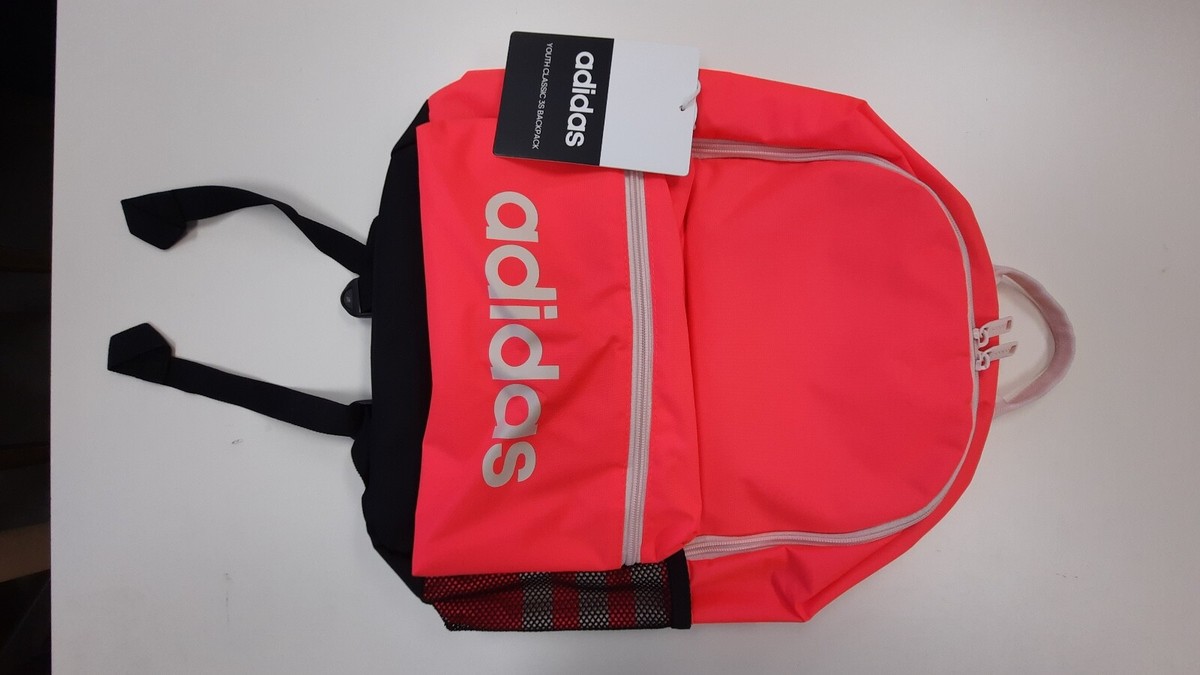 adidas classic 3s backpack pink Amazon.com | III Tint/White One Size you ll need a bookbag that can hold it all Adidas Sportswear Adidas Classic 3s