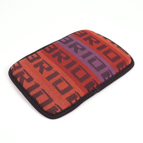 Hyper Fabric Bride Racing Car Center Armrest Cushion Mat Box Pad Cover Protector - Picture 15 of 17