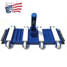 Swimming Pool Vacuum Head Cleaner Hose Inground Above Ground with Plastic Wheel