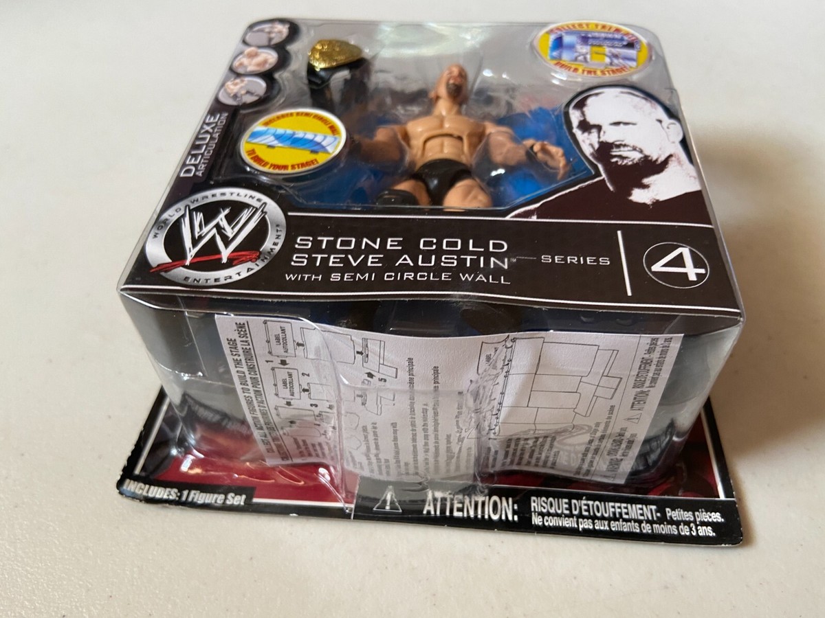 WWE WWF Deluxe Build N' Brawl Stone Cold Steve Austin 3
