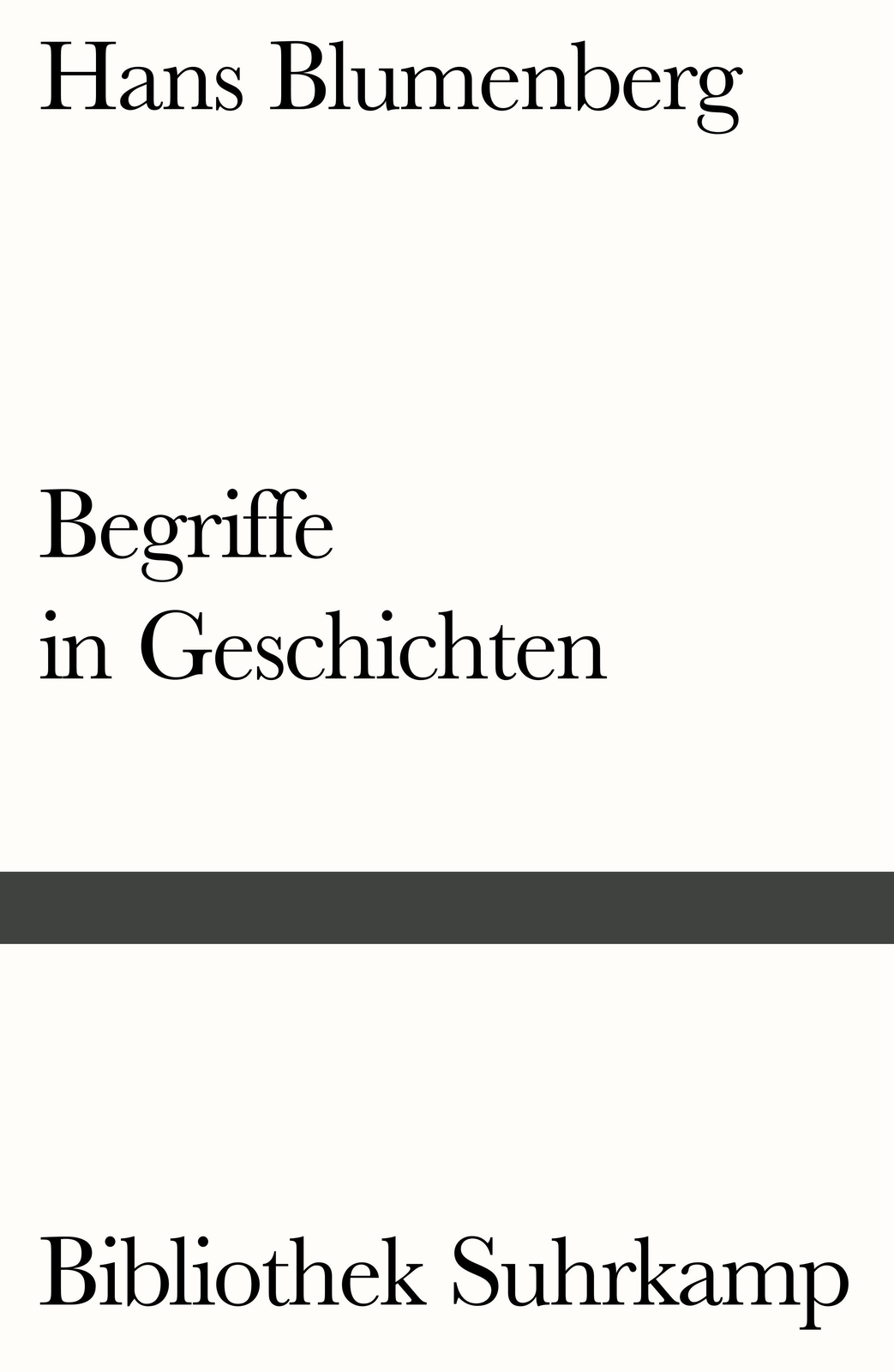 Thumbnail - Begriffe In Geschichten Hans Blumenberg