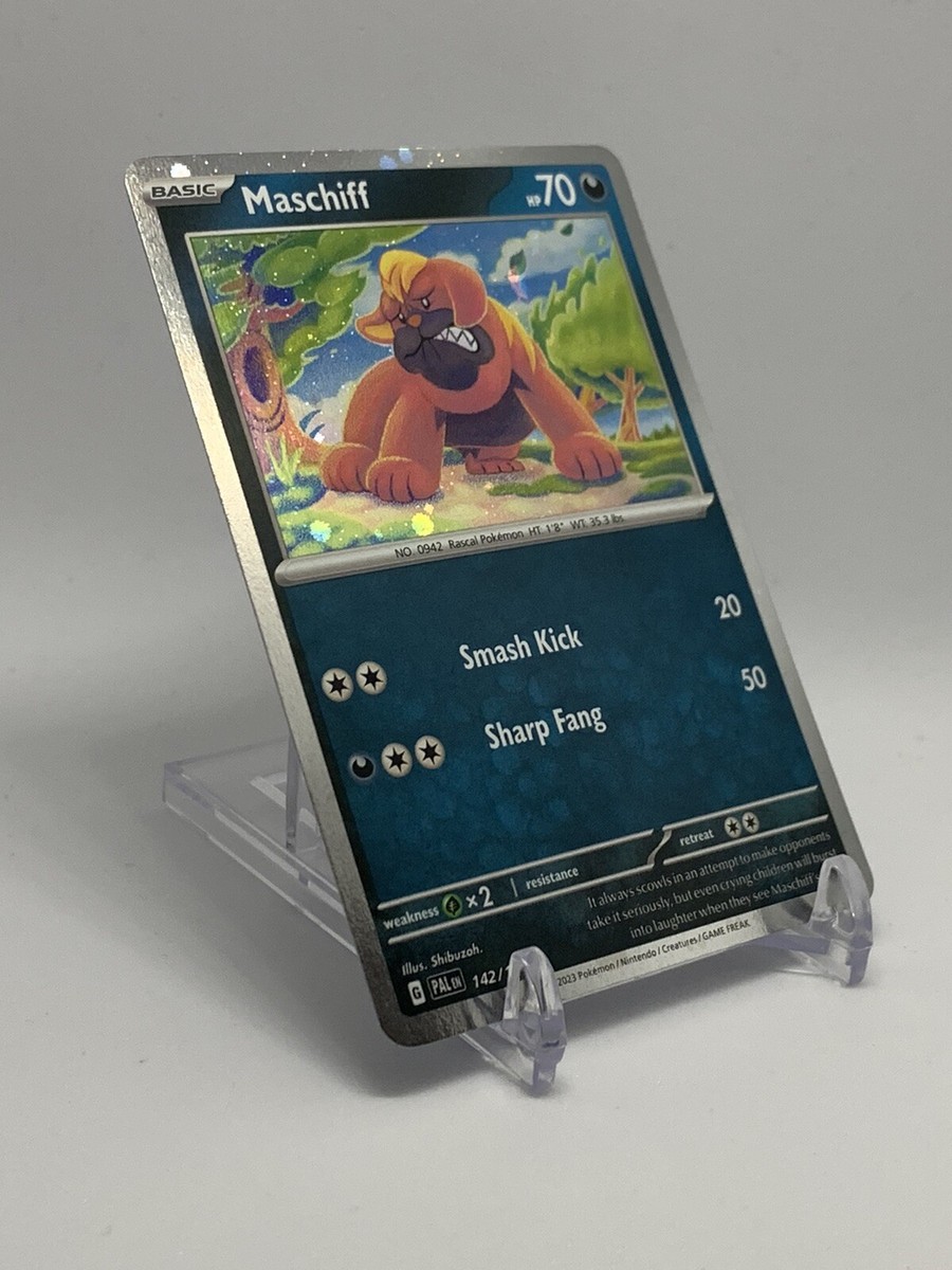 Pokémon TCG Maschiff Scarlet & Violet - Paldea Evolved 142/193