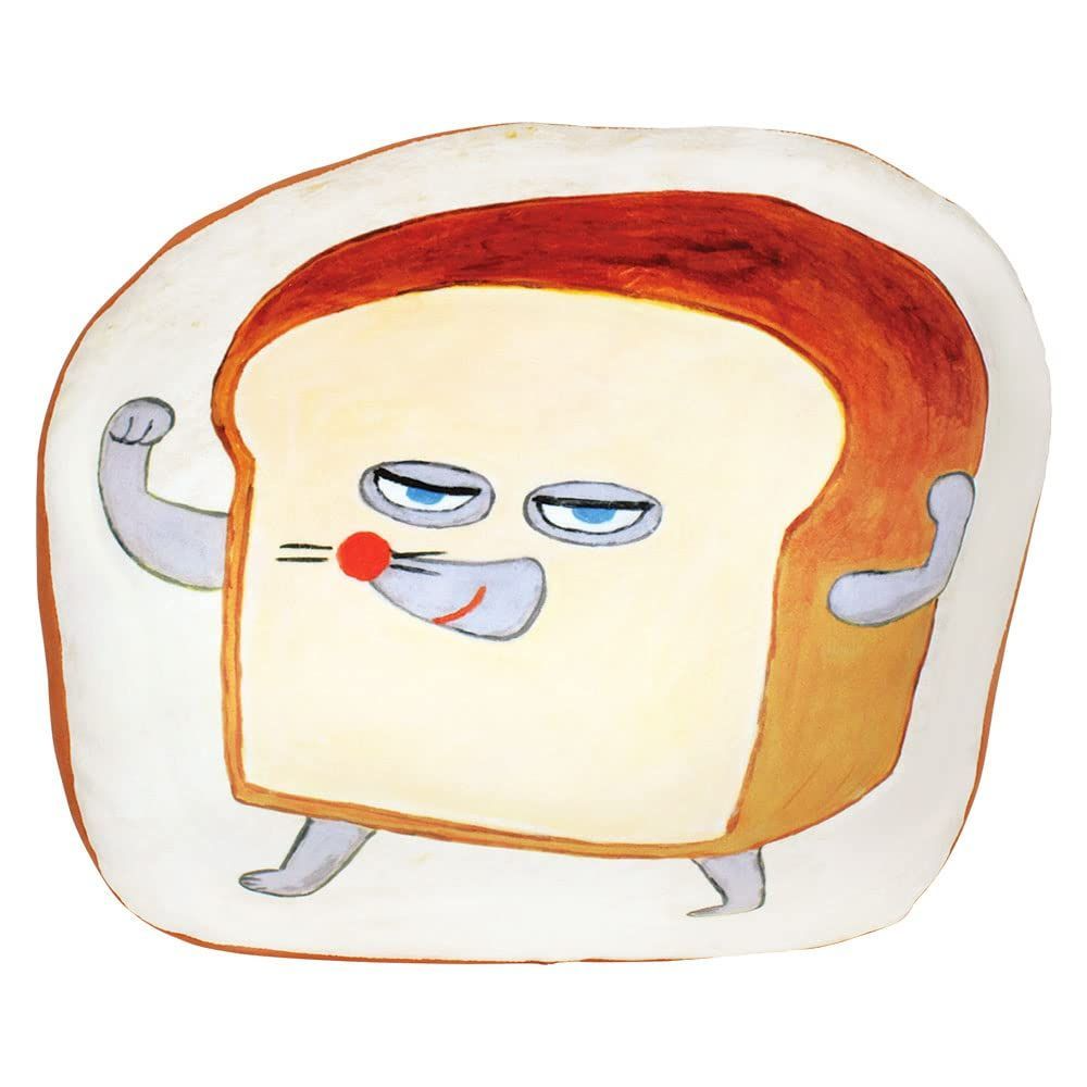 T's Factory Henshin! Bread Thief Plush Cushion Pan Dorobou by