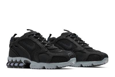 Size 8 - Nike Stussy x Air Zoom Spiridon Caged 2 Black Cool