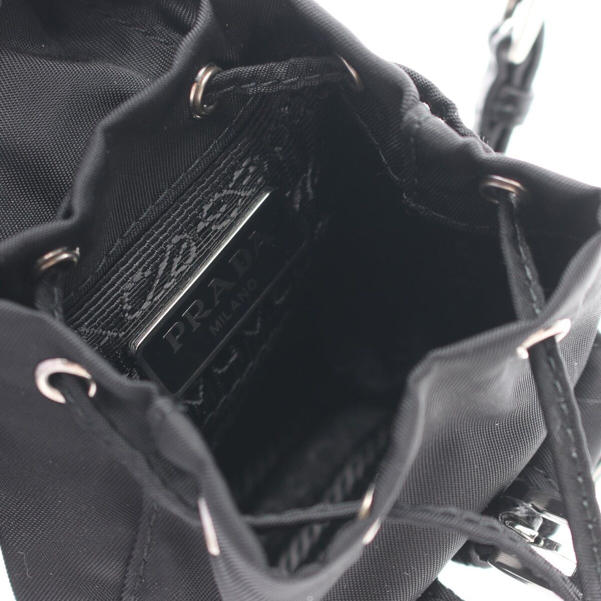 PRADA TESSUTO TRAVEL bag charm 2TT2052DMKF0002 Nylon PRADA TESSUTO TRAVEL bag charm 2TT2052DMKF0002 Nylon