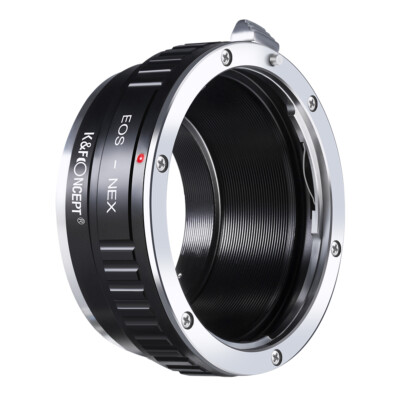 K&F Concept  EOS-NEX Adapter Canon EOS Lens to Sony NEX E-Mount Camera .069