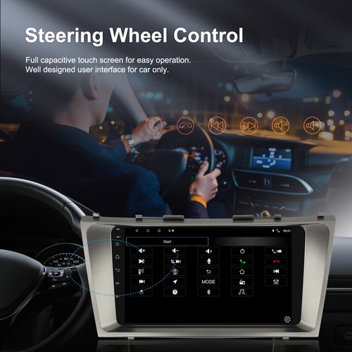 10.1“ Carplay For Toyota Camry 2006-2011 Android 13 Car Stereo Radio GPS NAVI FM - Picture 19 of 20