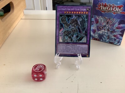 Ultimate Ancient Gear Golem sgx1-end21 speed duel 1st ed (secret rare)