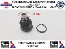 FOR NISSAN CUBE 1.4 BZ11 BGZ11 IMPORT MODEL 2002-2007  BOTTOM BALL JOINT 18mm