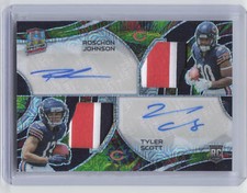 2023 Spectra #DPA-JS Roschon Johnson Tyler Scott Dual RC Patch Auto #/10