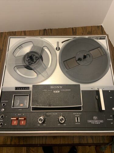 SONY-TC-280-Vintage-Two-Head-Stereo-REEL2-REEL-Tapecorder-Player-Untested-As-Is