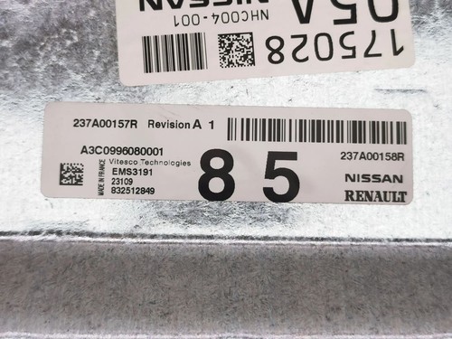 Nissan Juke II F16 ECU Engine Control Module Unit 237A00157R AMD142000 - Picture 8 of 8