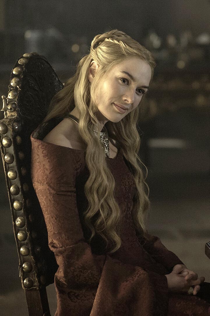 game of thrones cersei red dress Game of Thrones Lena Headey as Cersei Lannister in Red with Sinister Smile  8 x 10 inch photo at Amazon's Entertainment Collectibles Store
