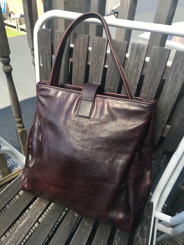 Yves Saint Laurent (Rive Gauche) Borsa a mano in pelle vintage